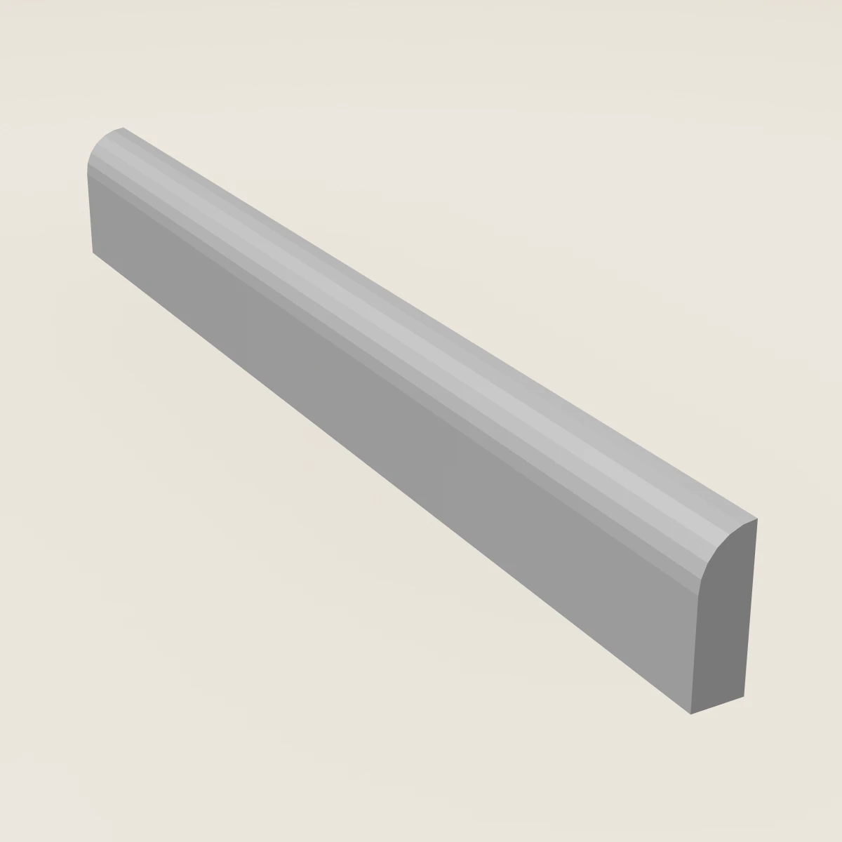 96" Scribe Molding, 3D picture
