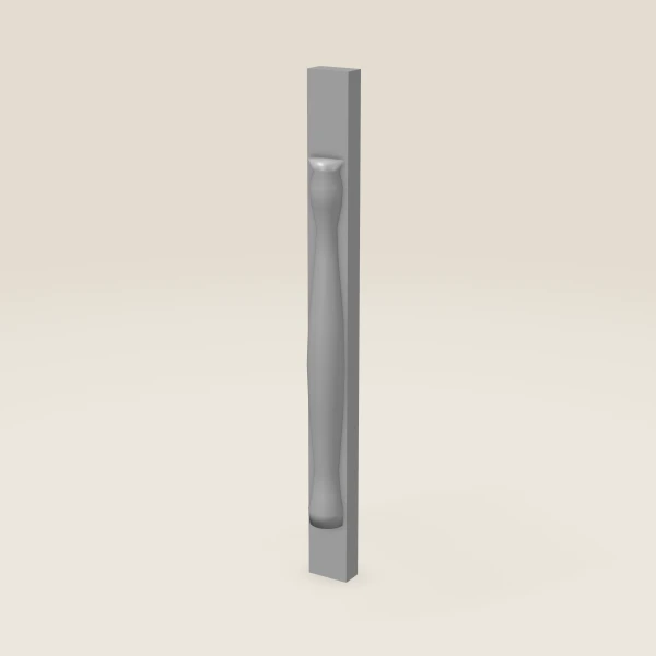 34½" Turn Post, 3D picture