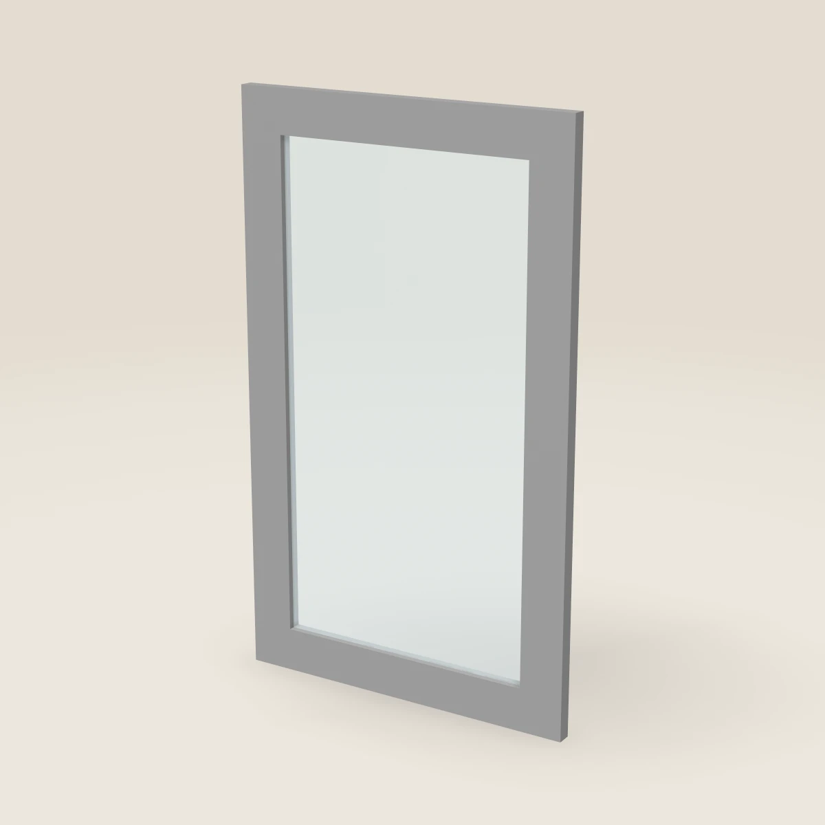 18" Wall Cabinet Glass Door — 30" High, 3D picture