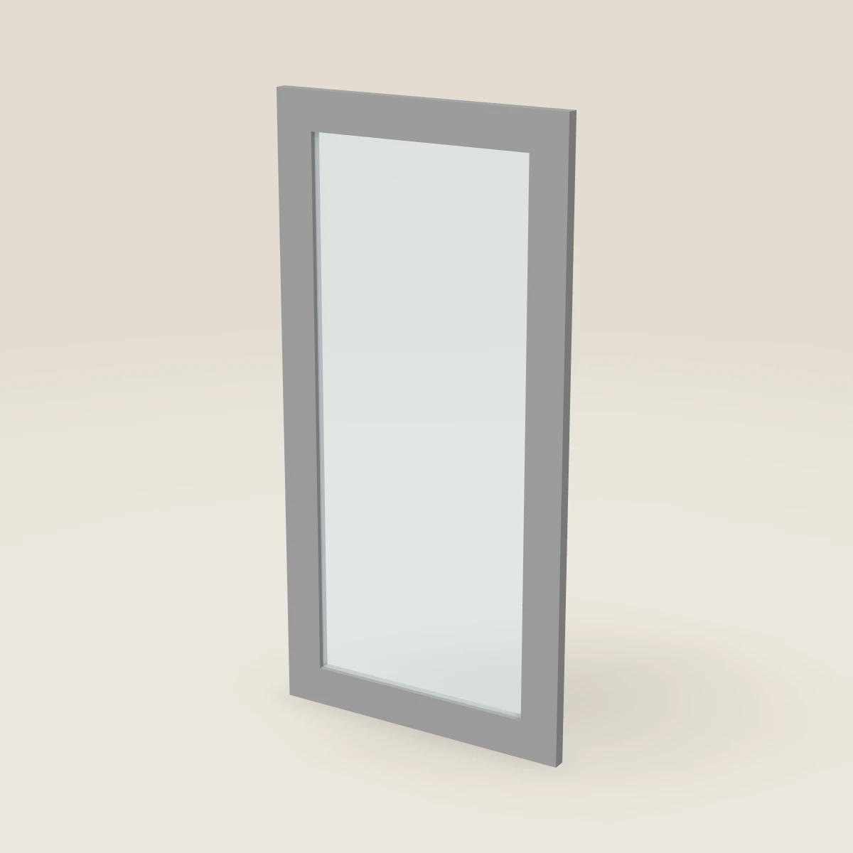 18" Wall Cabinet Glass Door — 36" High, 3D picture