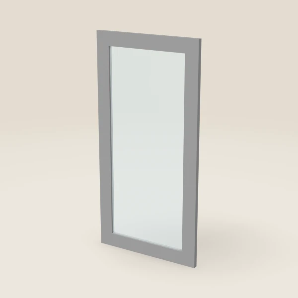 18" Wall Cabinet Glass Door — 36" High, 3D picture
