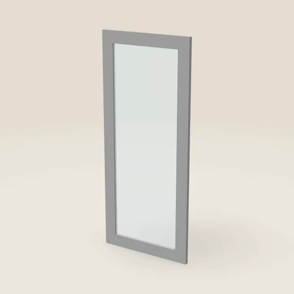 18" Wall Cabinet Glass Door — 42" High, 3D picture
