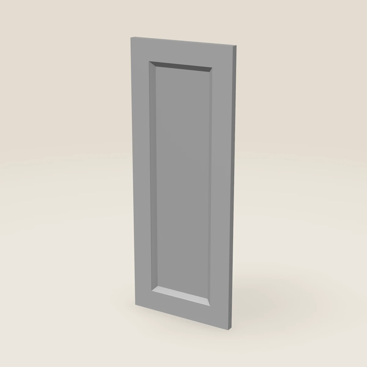 12" Wall Dummy Door — 30" High, 3D picture