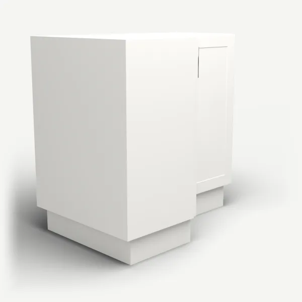 36" Base Corner Lazy Susan Cabinet, 3D picture