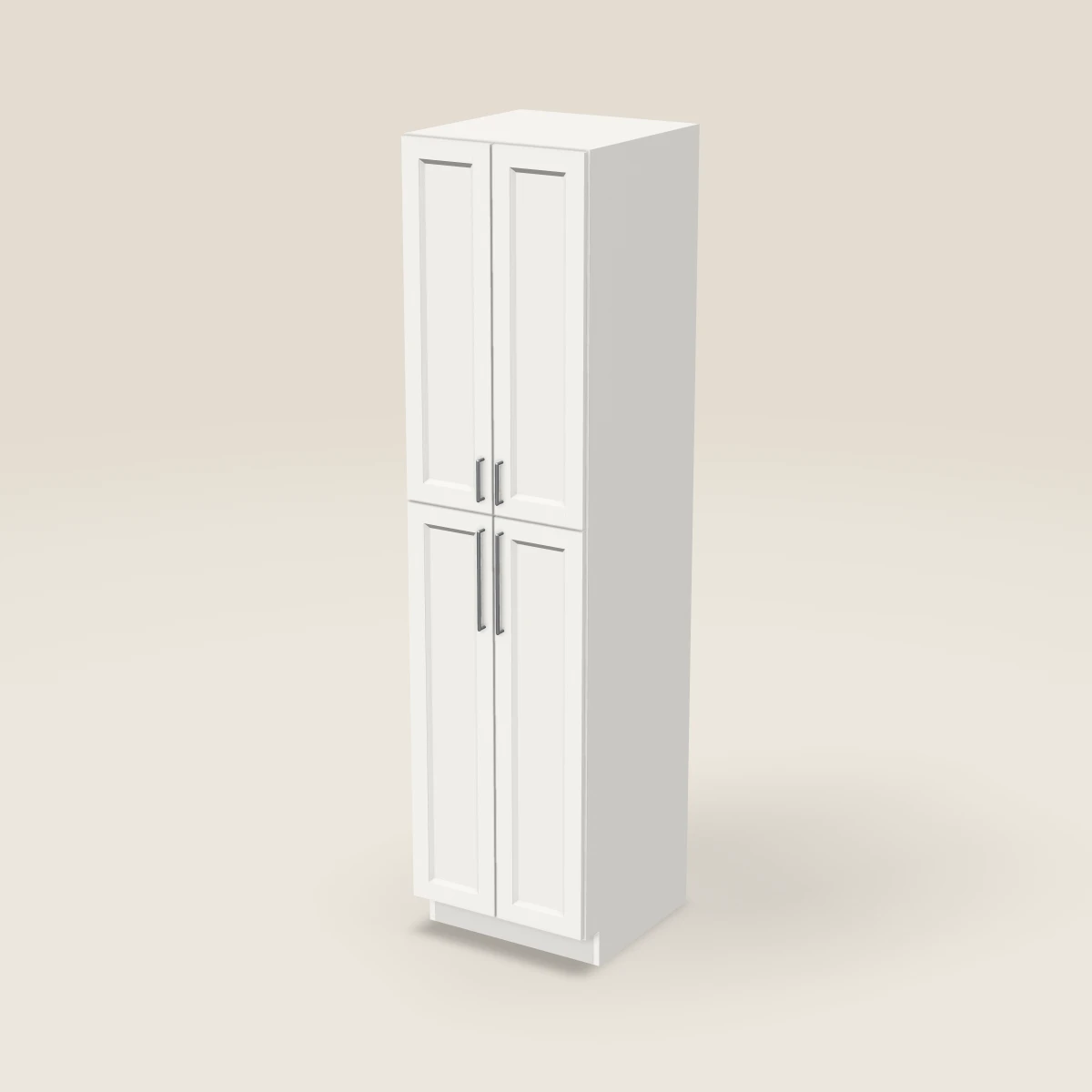 24" Tall Pantry, 3D picture