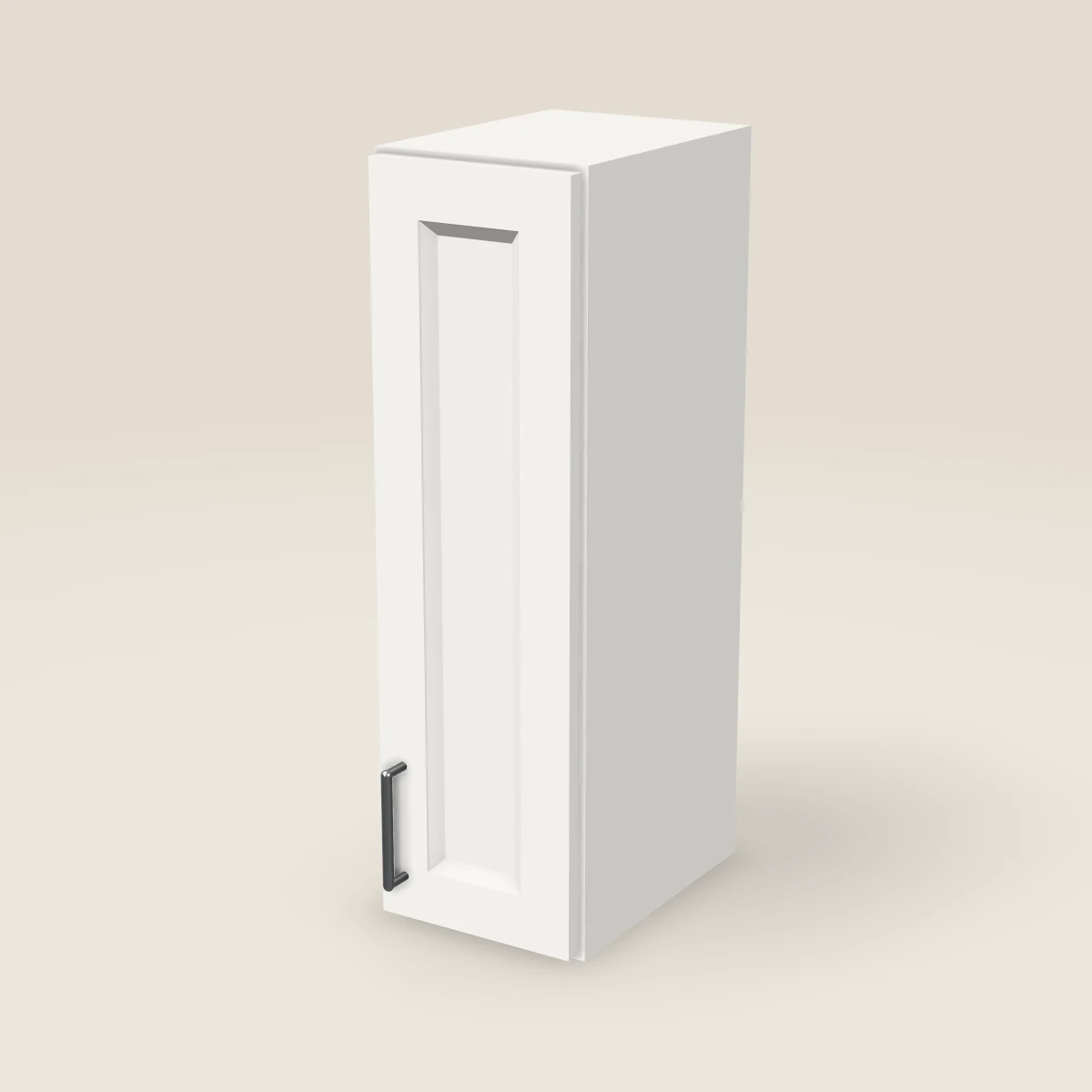 9" Single Door Wall Cabinet — 30" High, 3D picture