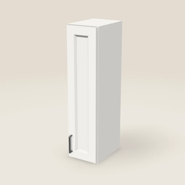 9" Single Door Wall Cabinet — 36" High, 3D picture
