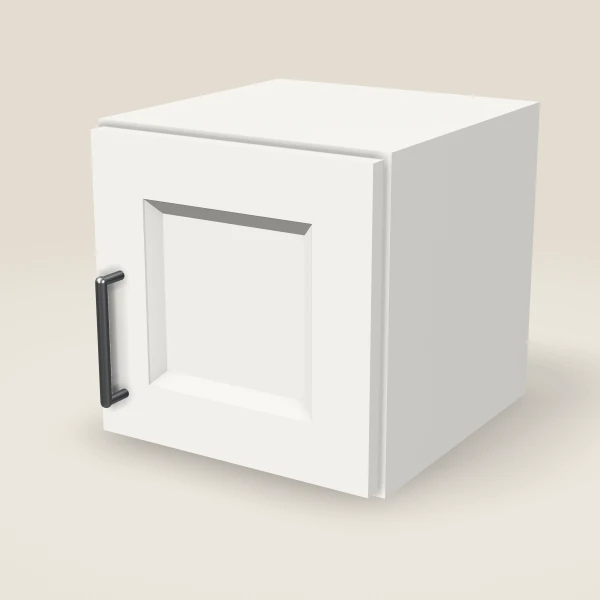 12" Base Microwave Cabinet, 3D picture
