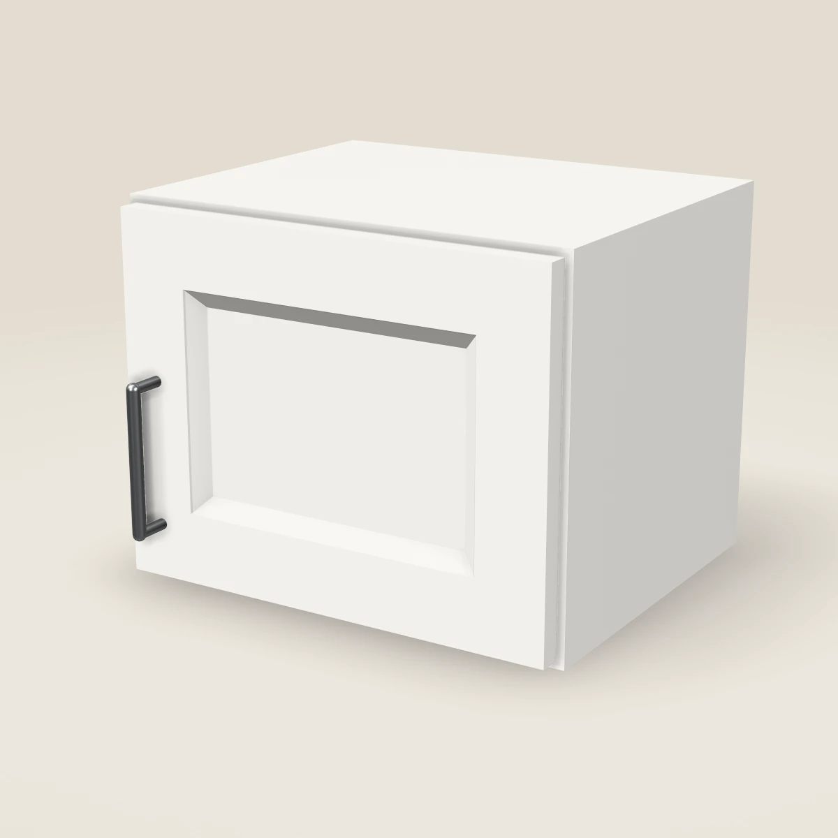 15" Base Microwave Cabinet, 3D picture