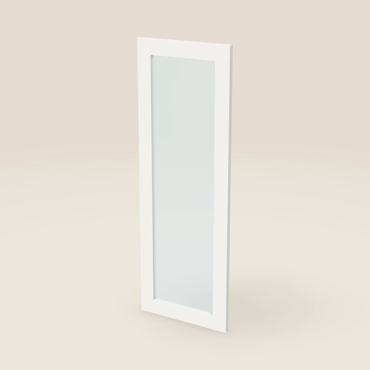 15" Wall Cabinet Glass Door — 42" High, 3D picture
