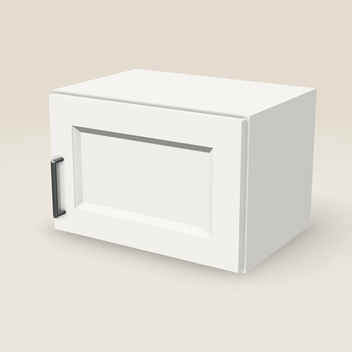18" Base Microwave Cabinet, 3D picture