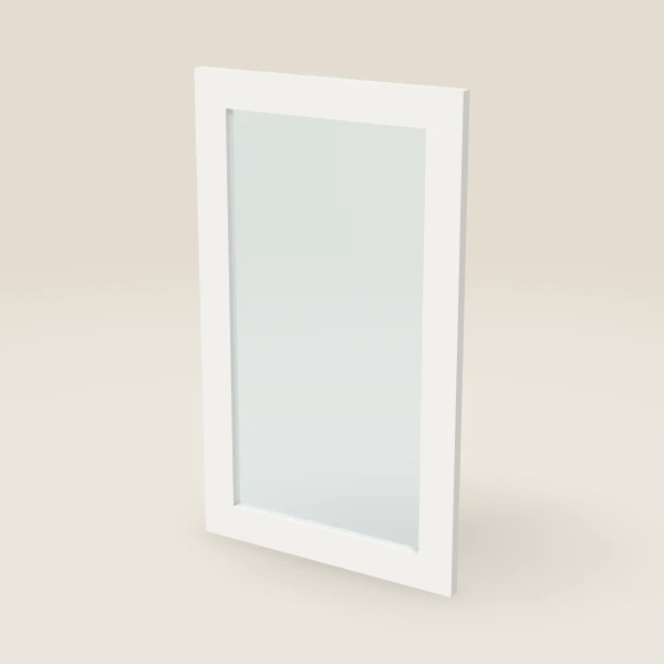 18" Wall Cabinet Glass Door — 30" High, 3D picture