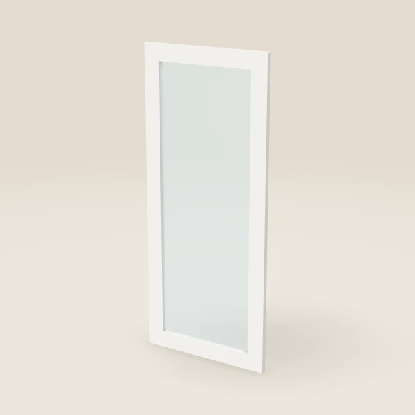 18" Wall Cabinet Glass Door — 42" High, 3D picture