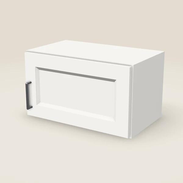 21" Base Microwave Cabinet, 3D picture