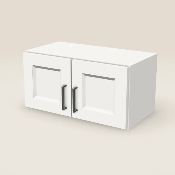 24" Base Microwave Cabinet, 3D picture