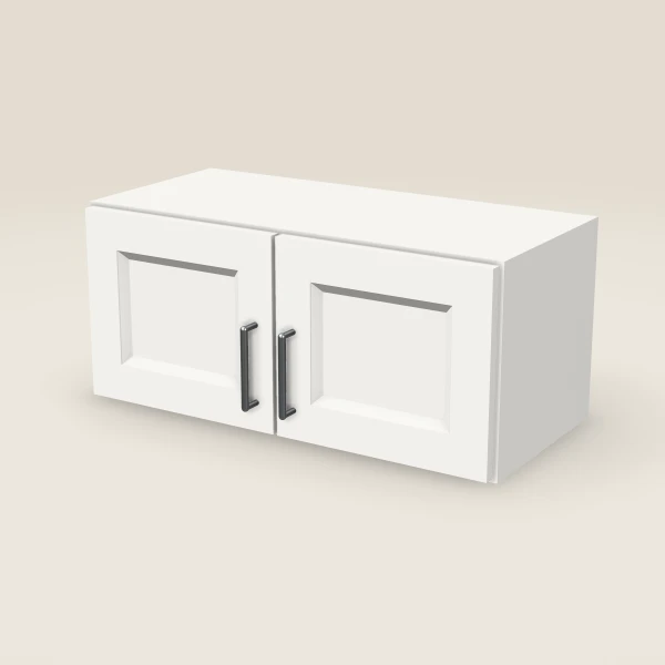 27" Base Microwave Cabinet, 3D picture