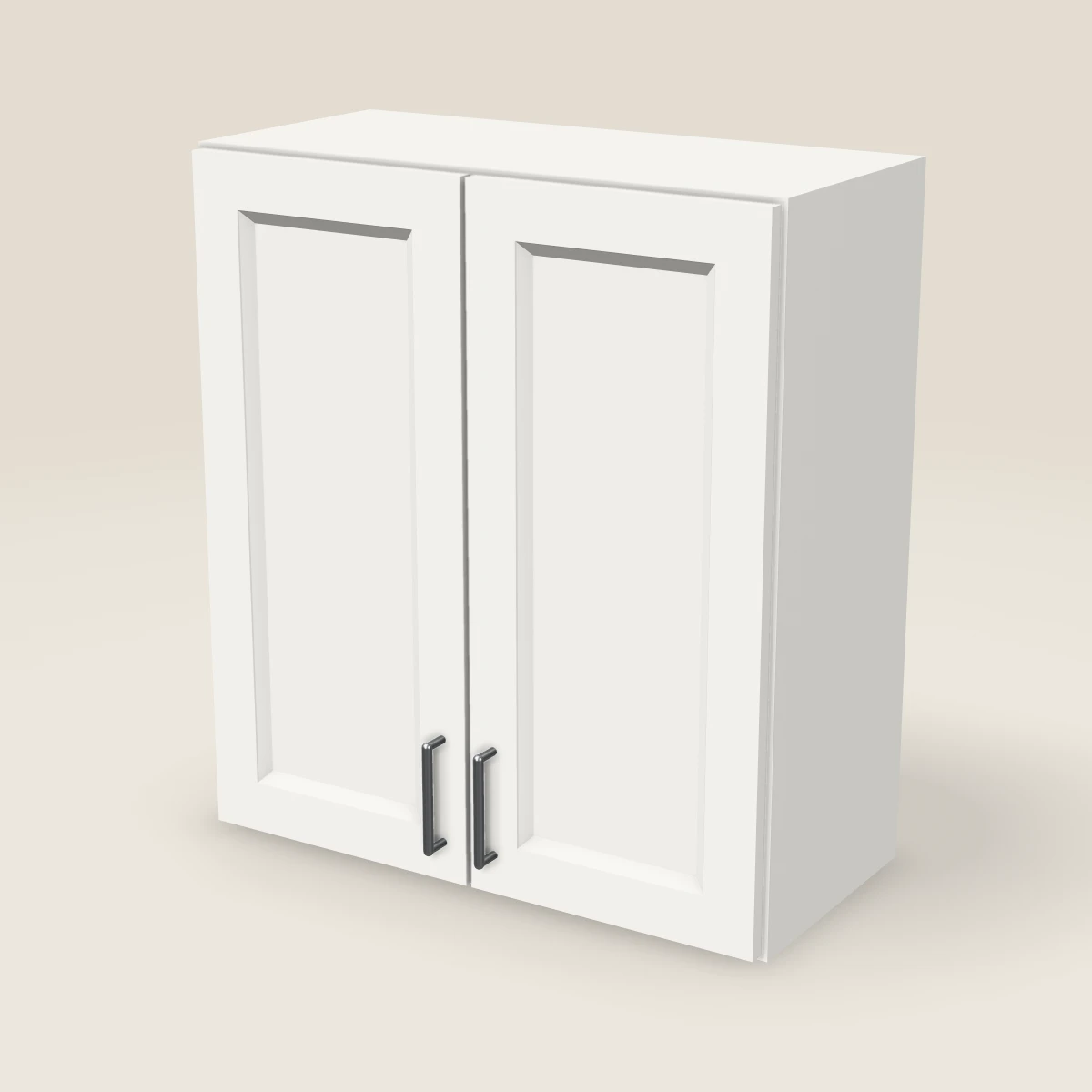 27" Double Door Wall Cabinet — 30" High, 3D picture