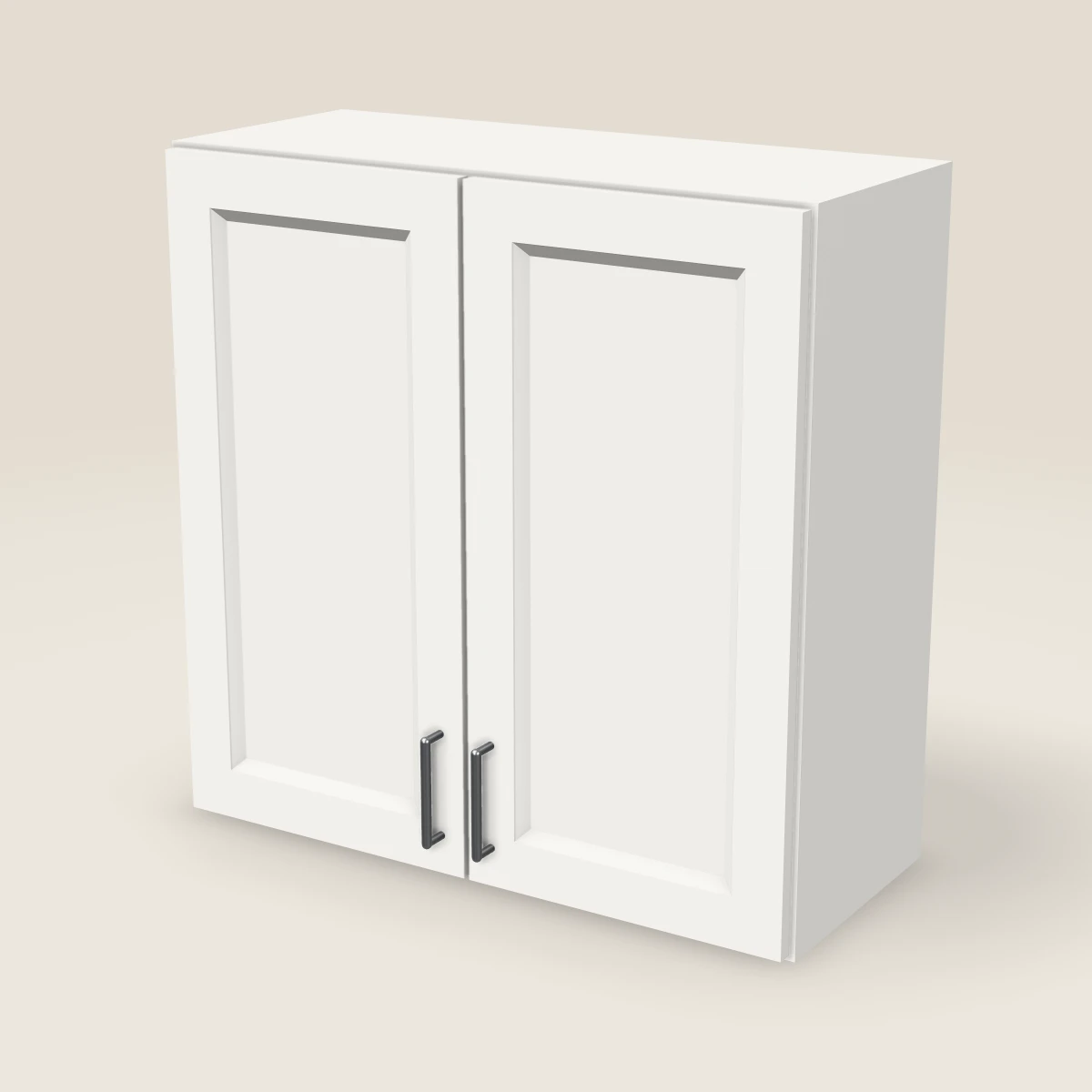 30" Double Door Wall Cabinet — 30" High, 3D picture