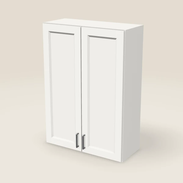 30" Double Door Wall Cabinet, 3D picture