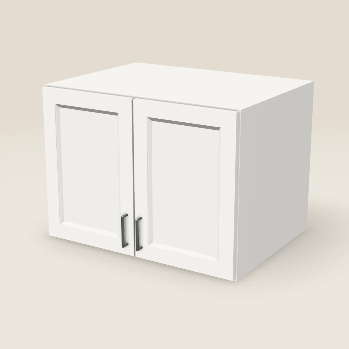 33" Double Door Wall Cabinet — 24" High, 3D picture