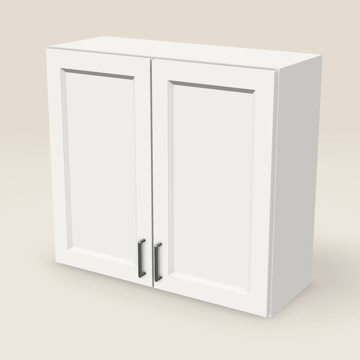 33" Double Door Wall Cabinet — 30" High, 3D picture