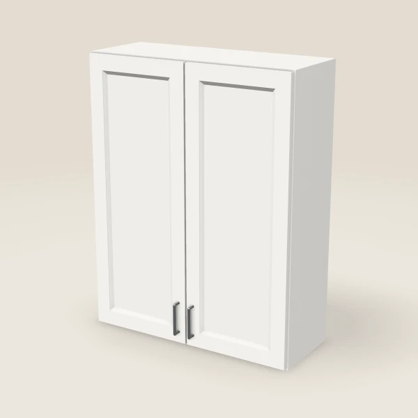 33" Double Door Wall Cabinet — 42" High, 3D picture