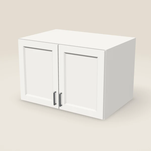 36" Double Door Wall Cabinet — 24" High, 3D picture