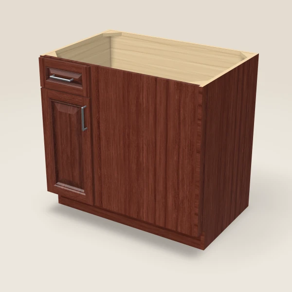 36" Base Blind Corner Cabinet, 3D picture