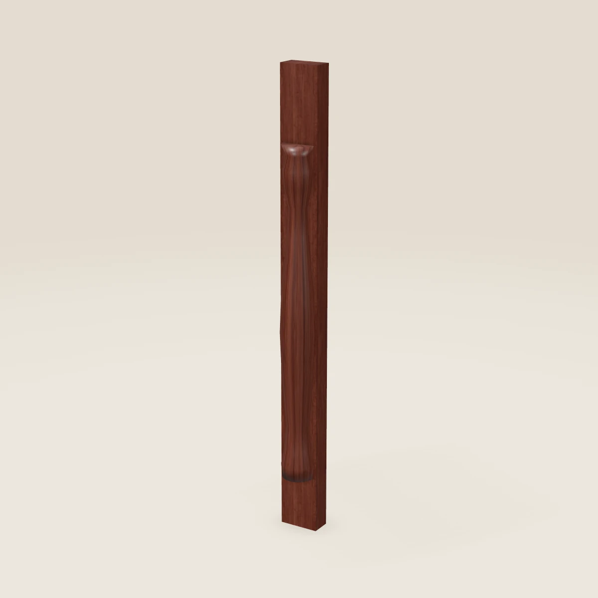 34½" Turn Post, 3D picture