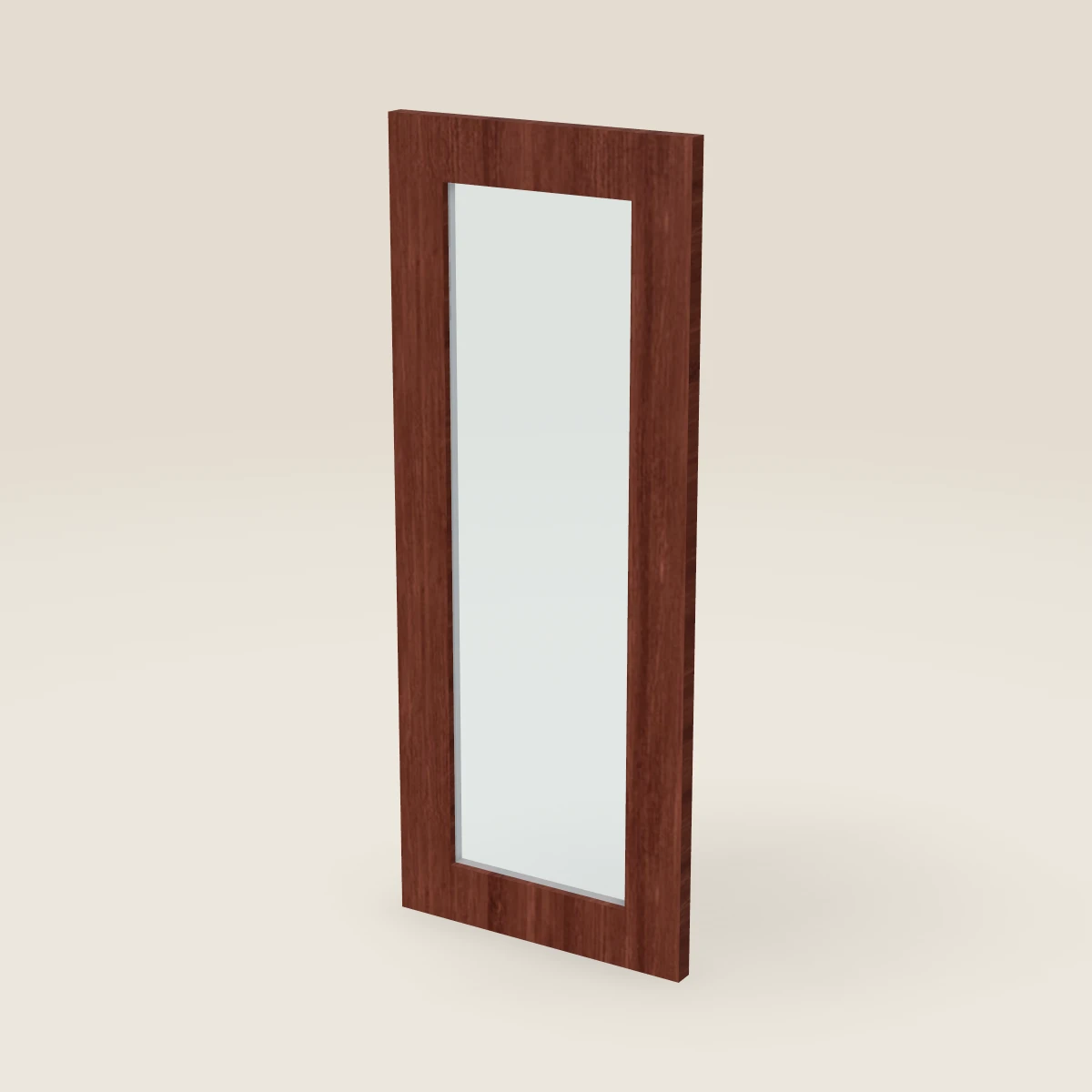 12" Wall Cabinet Glass Door — 30" High, 3D picture