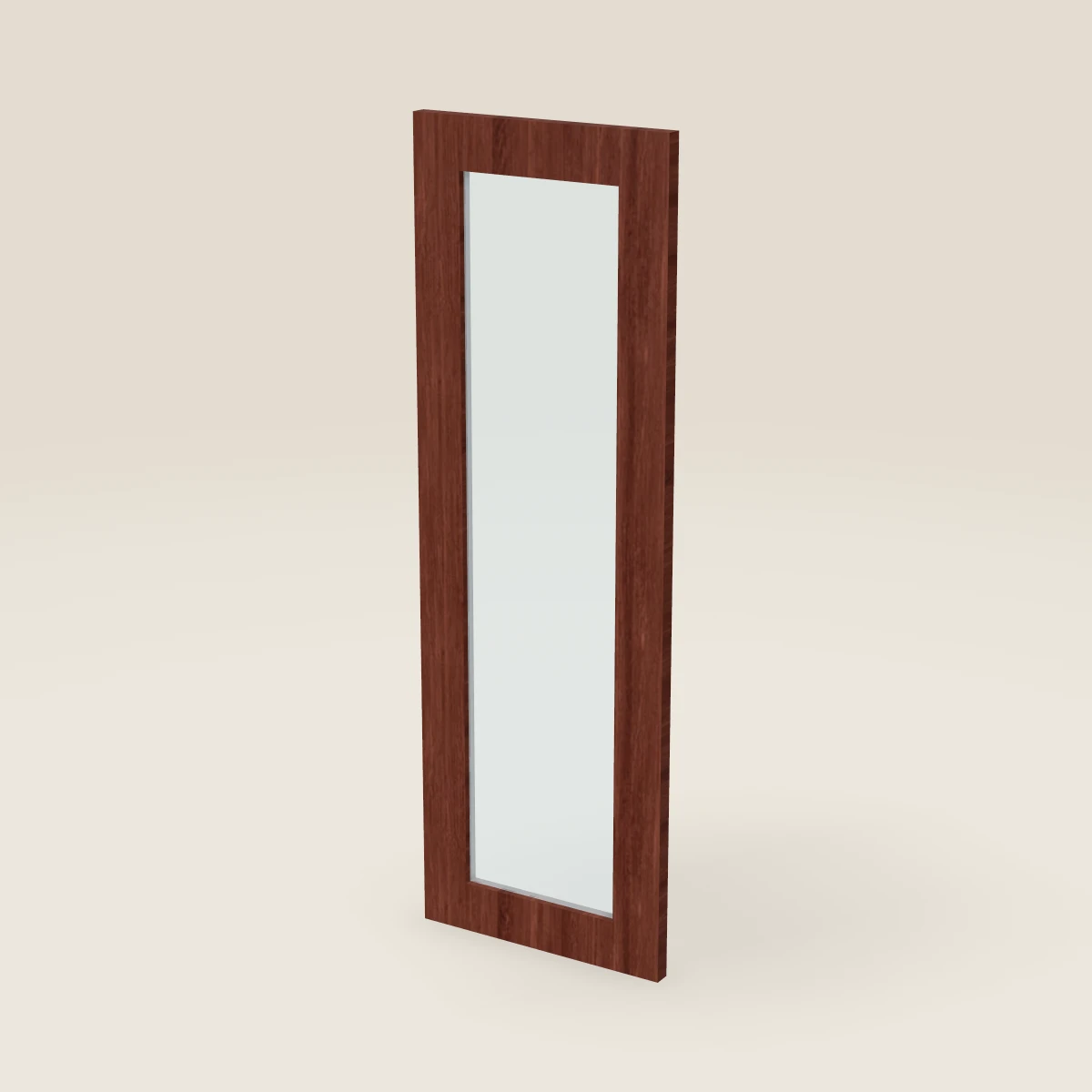 12" Wall Cabinet Glass Door — 36" High, 3D picture