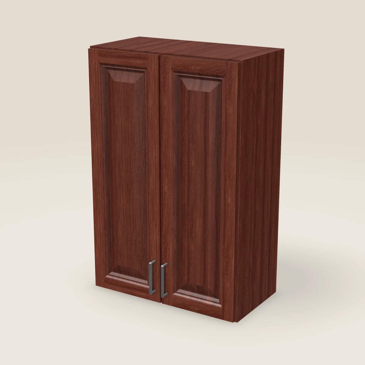 24" Double Door Wall Cabinet — 36" High, 3D picture
