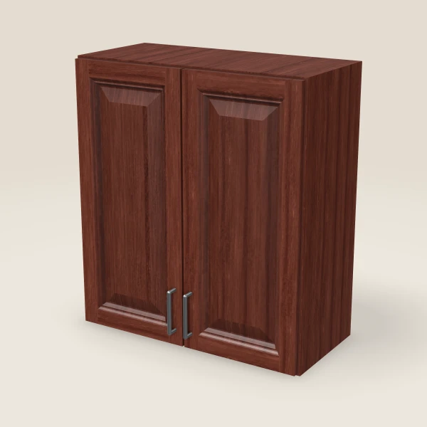27" Double Door Wall Cabinet — 30" High, 3D picture