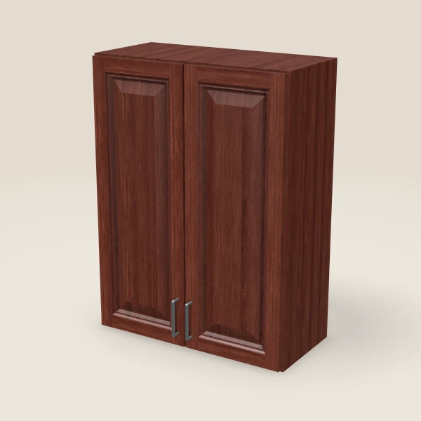 27" Double Door Wall Cabinet — 36" High, 3D picture