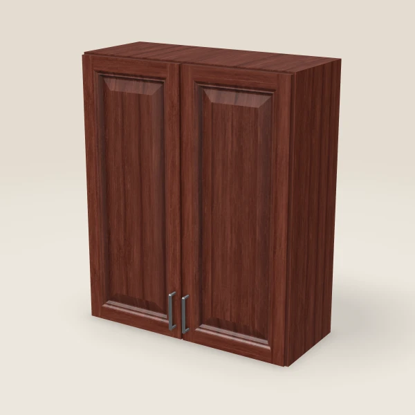 30" Double Door Wall Cabinet — 36" High, 3D picture