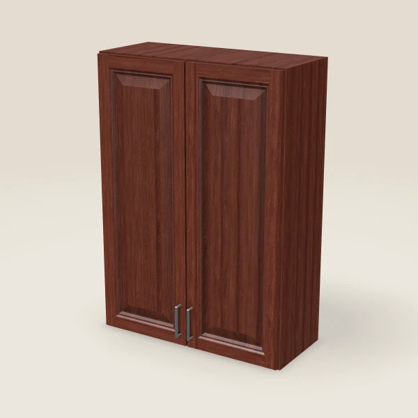 30" Double Door Wall Cabinet — 42" High, 3D picture
