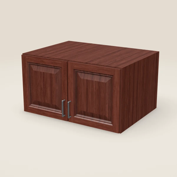 33" Double Door Wall Cabinet — 18" High, 3D picture