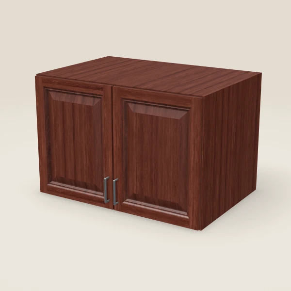 36" Double Door Wall Cabinet — 24" High, 3D picture