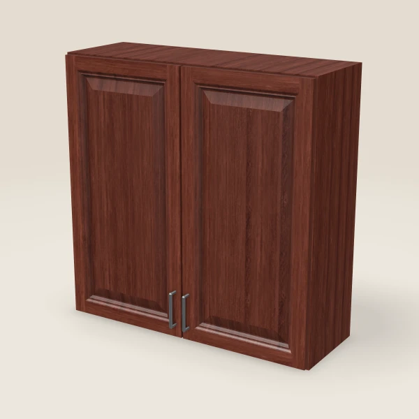 36" Double Door Wall Cabinet — 36" High, 3D picture