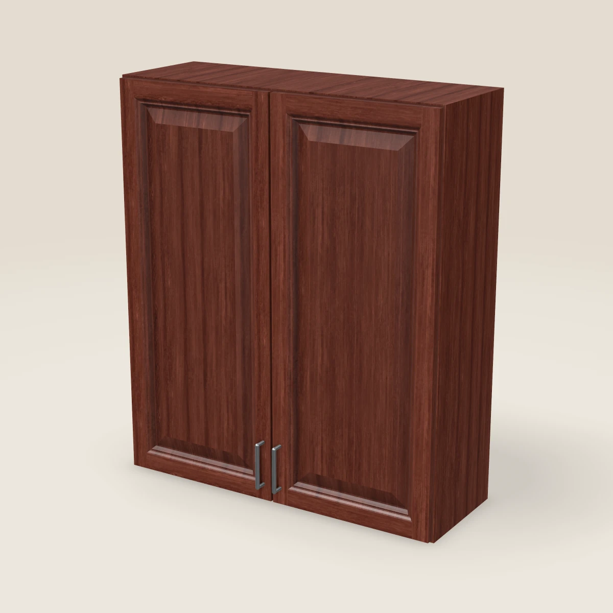 36" Double Door Wall Cabinet — 42" High, 3D picture