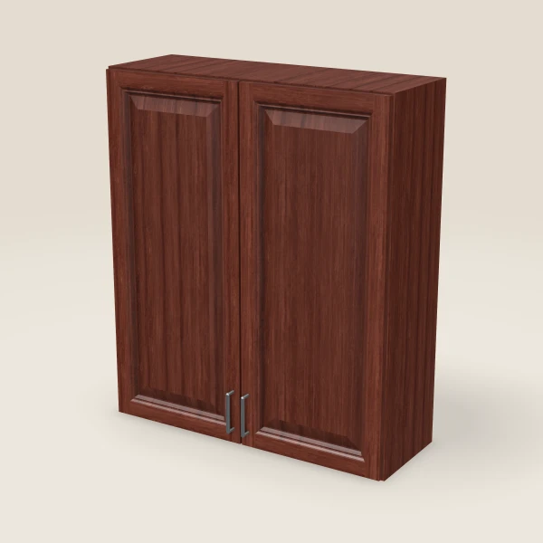 36" Double Door Wall Cabinet — 42" High, 3D picture