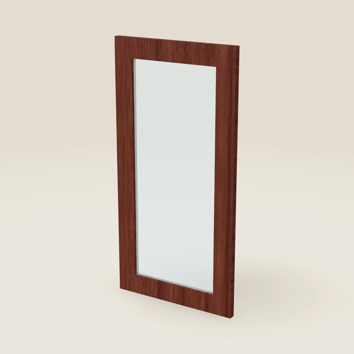 Puerta de vidrio para gabinete de pared de 15" — 30" de alto, imagen en 3D