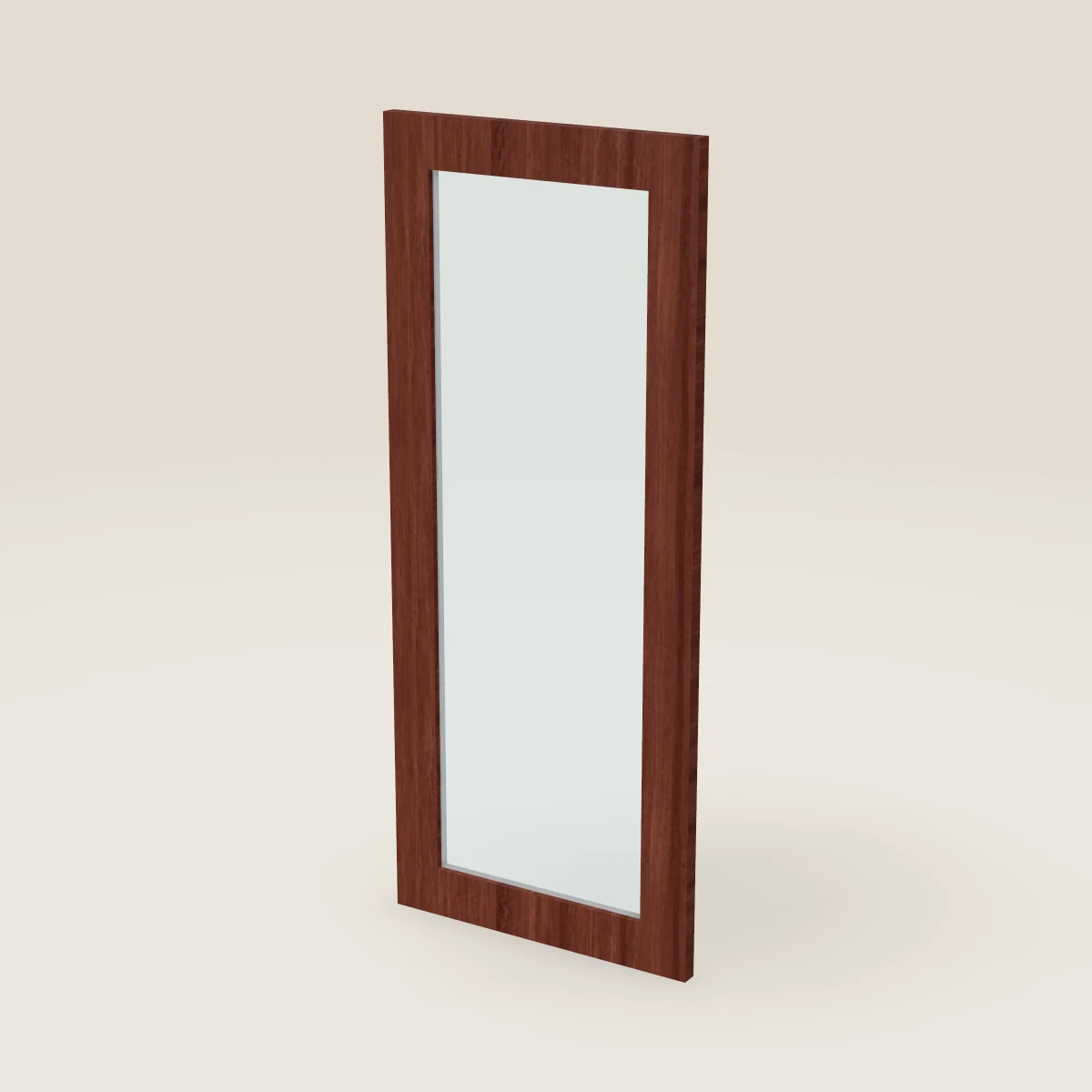 Puerta de vidrio para gabinete de pared de 15" — 36" de alto, imagen en 3D