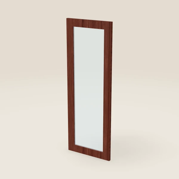 15" Wall Cabinet Glass Door — 42" High, 3D picture