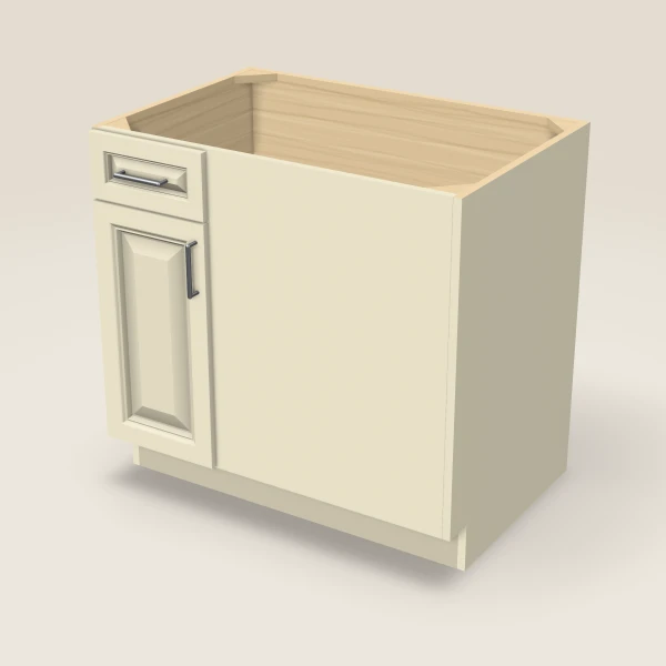 36" Base Blind Corner Cabinet, 3D picture