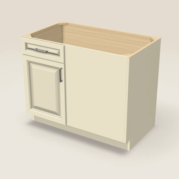 42" Base Blind Corner Cabinet, 3D picture