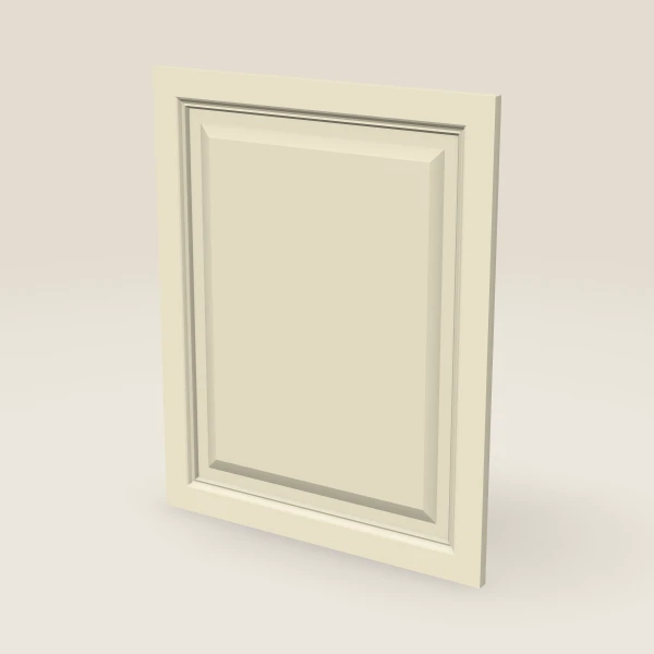 Puerta decorativa (falsa) de 24", imagen en 3D