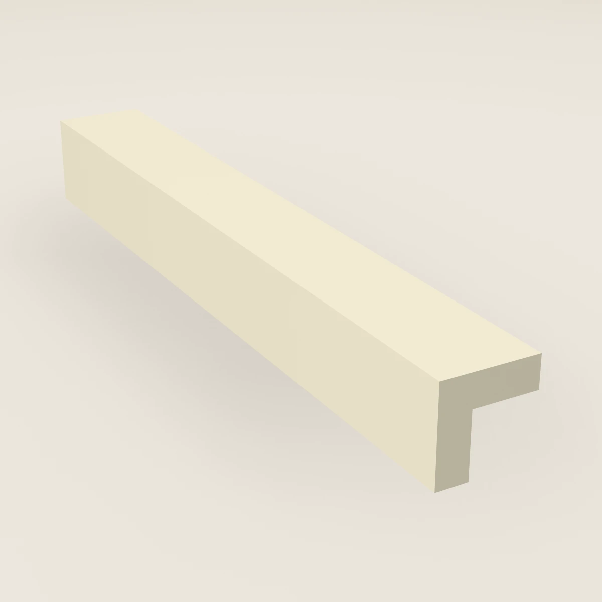 96" Outside Corner Molding, 3D picture