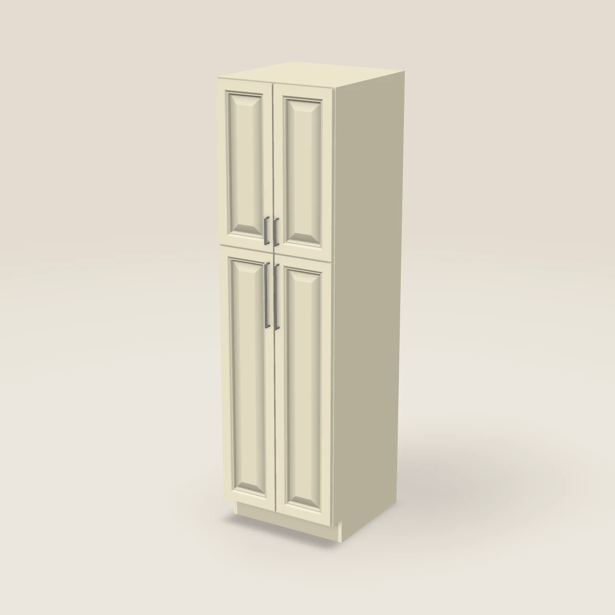 24" Tall Pantry, 3D picture