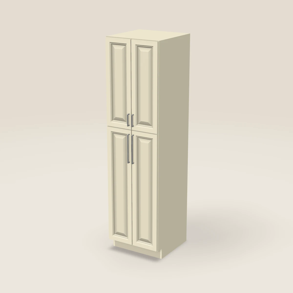 24" Tall Pantry, 3D picture